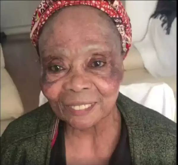 Viral Photos Of 89-Year-Old Grandmother Transformed Into A Beauty With Makeup...